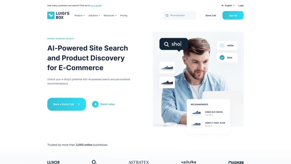 Luigi's Box: AI Search & Personalized Recommendations for E-Shops