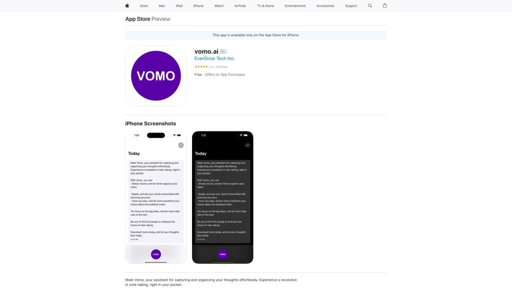 VOMO: AI Voice-to-Note Converter for Slides, Tables & Minutes