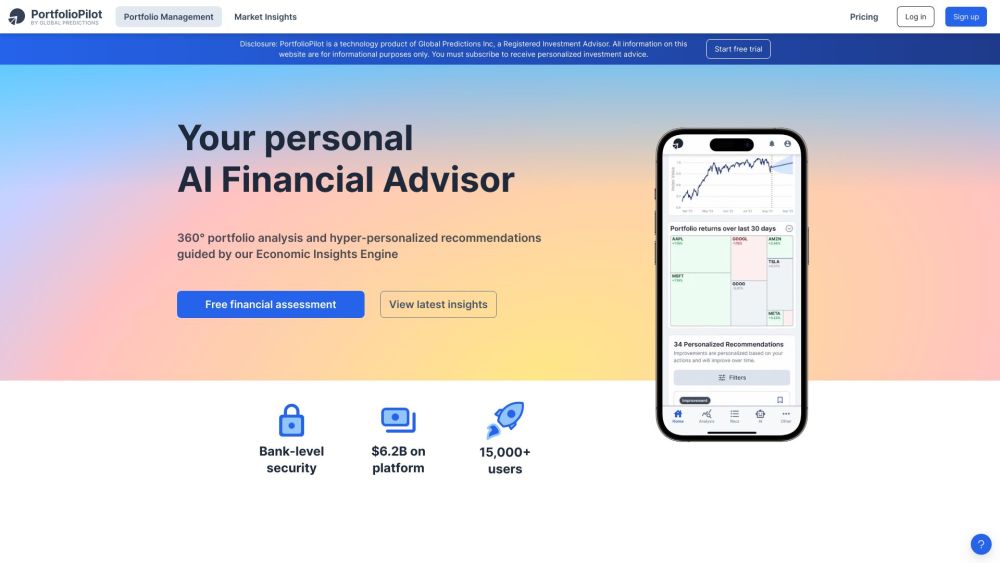 PortfolioPilot: AI Advisor for 360° Analysis & Personalized Insights