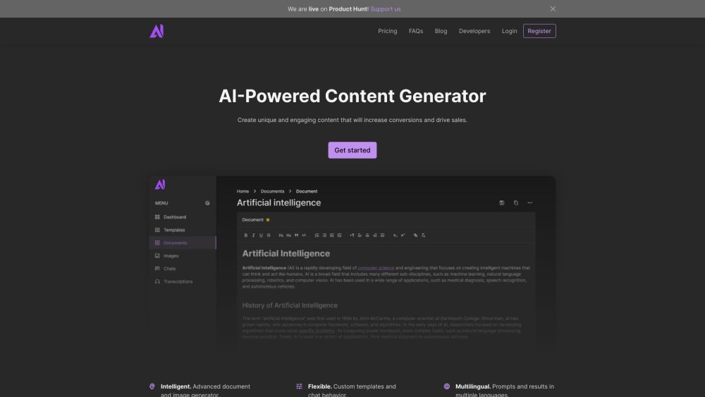 AI Writa: Efficient Content & API Management Tool