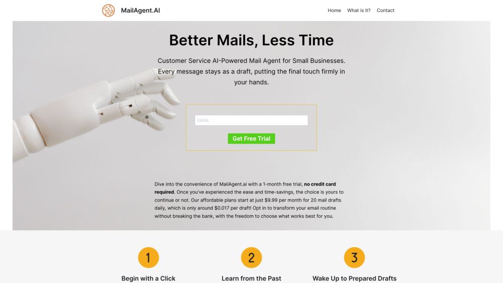 MailAgent.AI: AI-Powered Email Drafting for SMEs, 80% Time Savings