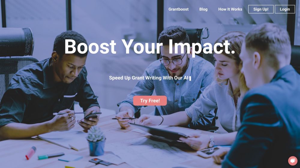 Grantboost: AI Grant-Writing Assistant for Nonprofits and Social Impact