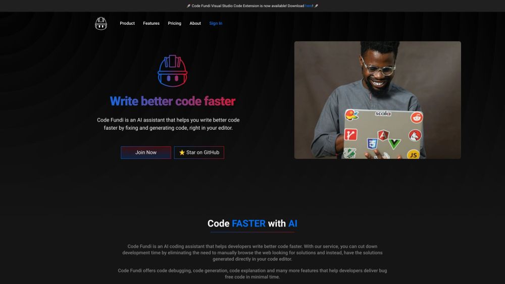 Code Fundi: AI Coding Assistant with Debugging, Generation & Explanation