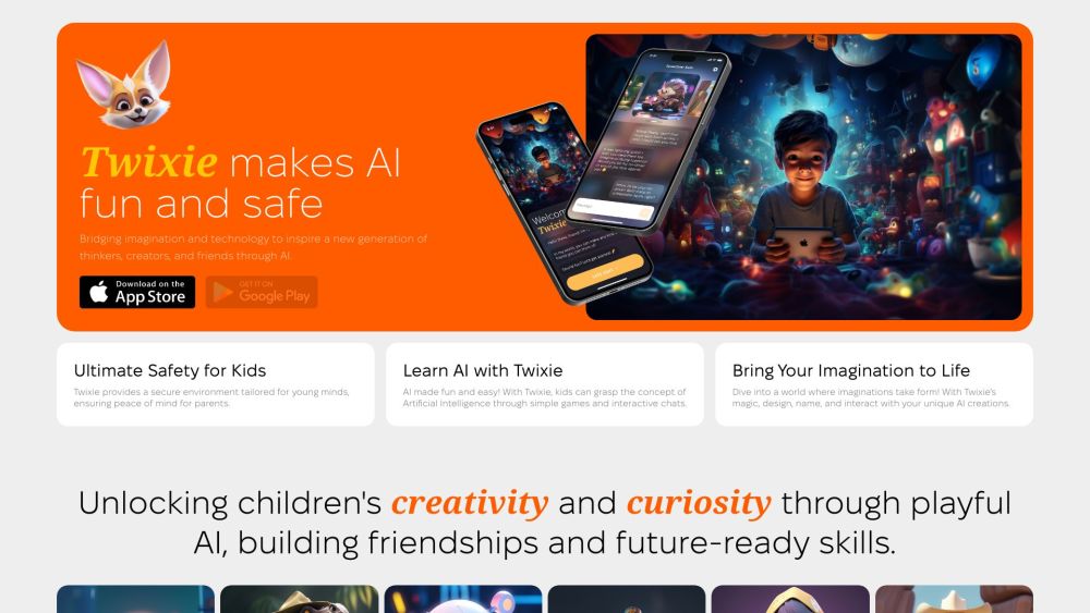 Twixie: Safe, Fun AI Buddy Creator - Educational, Parent-Approved