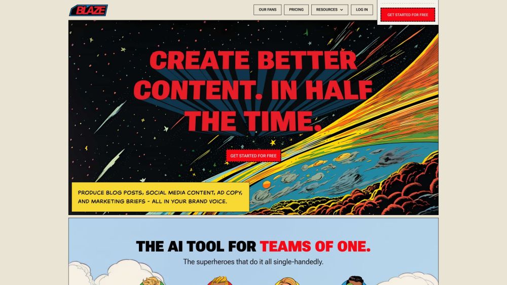 Blaze: AI for Efficient, Brand-Voiced Marketing Content Creation