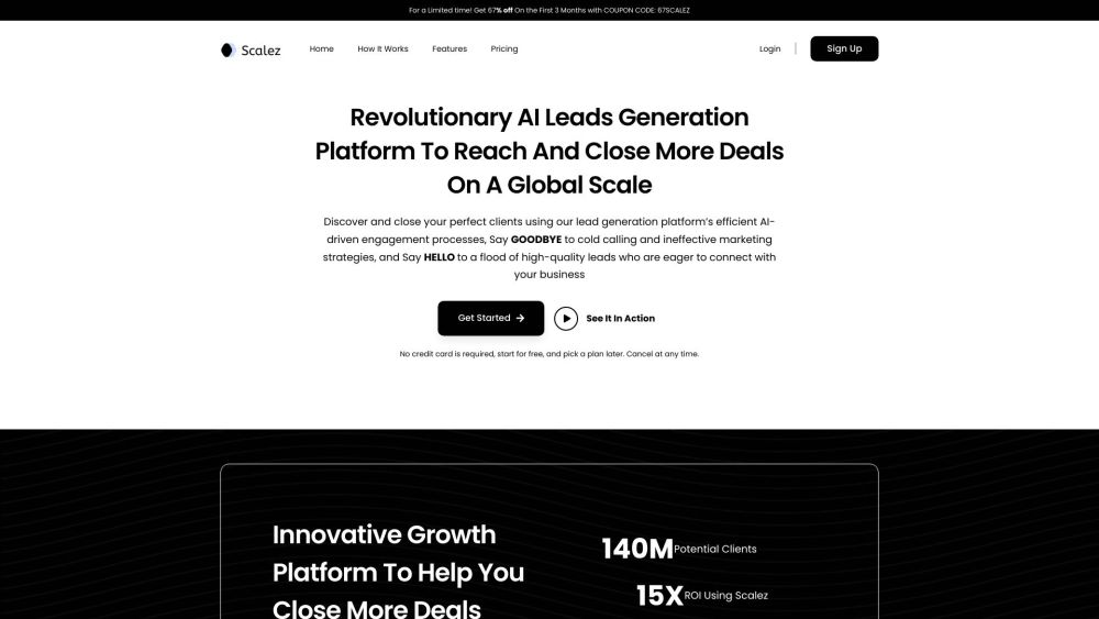 Scalez: AI Lead Gen for Quality Client Engagement, Discover & Close Clients