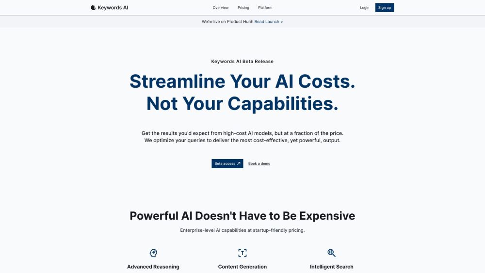 Keywords AI: Affordable LLM API, Top GPT-4 Alternative