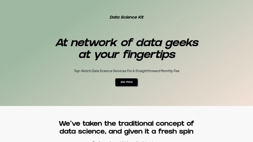 Data Science Kit: Unlimited, Quality-Assured Solutions On-Demand