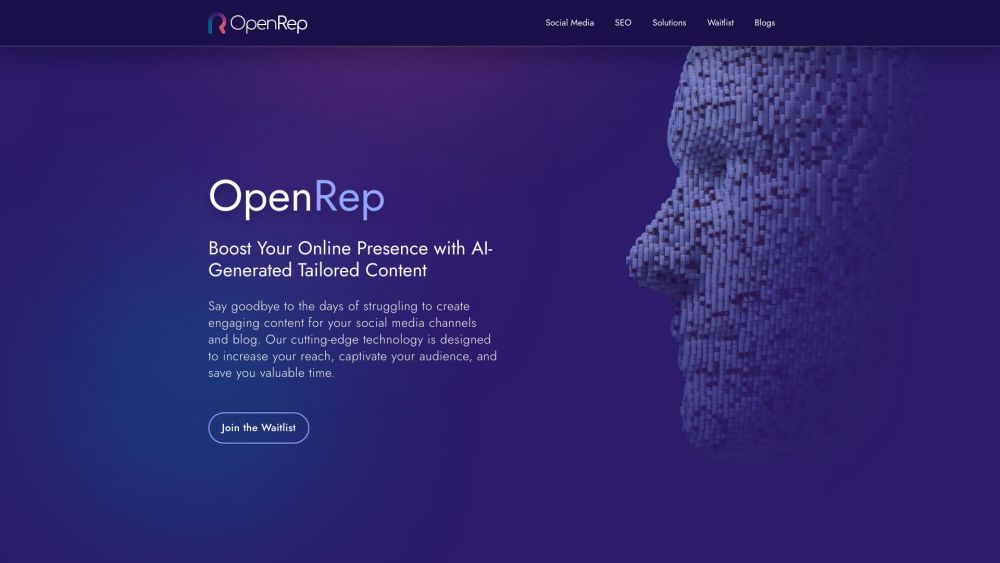 OpenRep: AI SEO Content Generator & Social Media Scheduler : Automated Posts