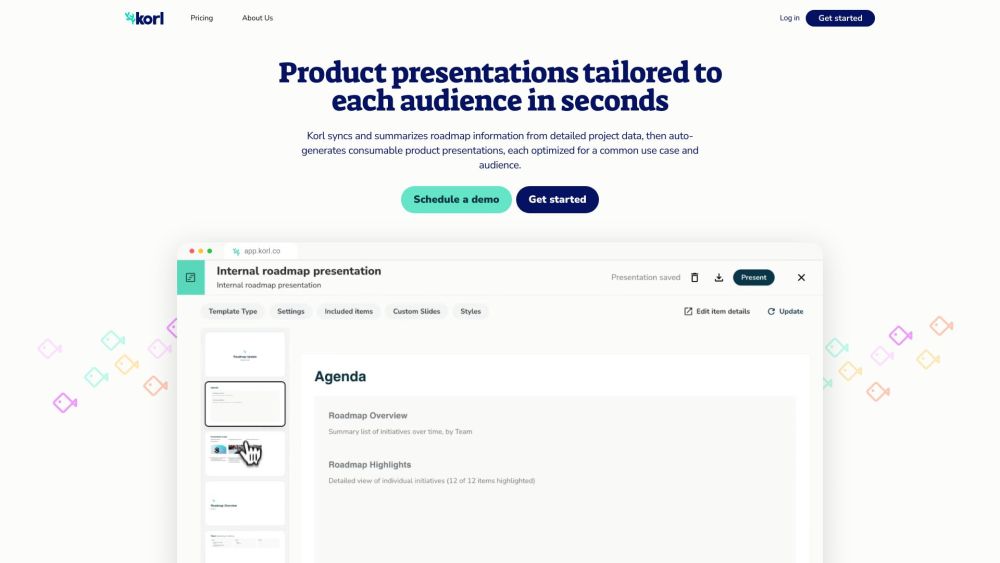 Korl: Syncs, Summarizes Data, Auto-Generates Presentations