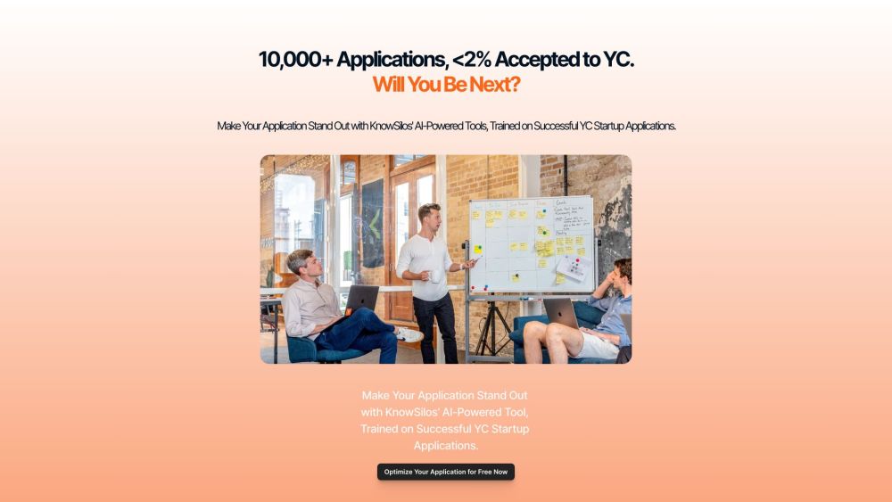 KnowSilos: AI-Powered Insights from 30+ Successful YC Applications