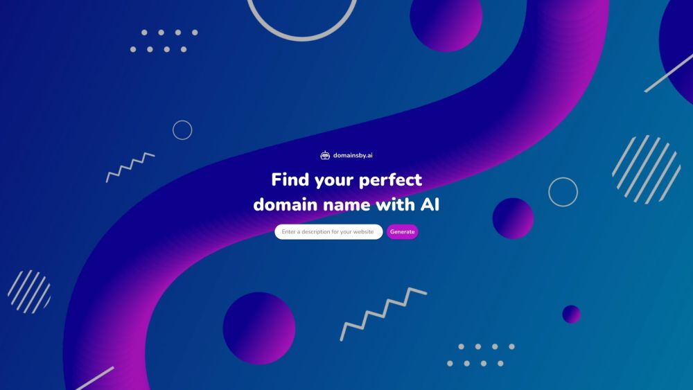 Domains By Ai: Revolutionary AI Domain Name Generator, Unique Results