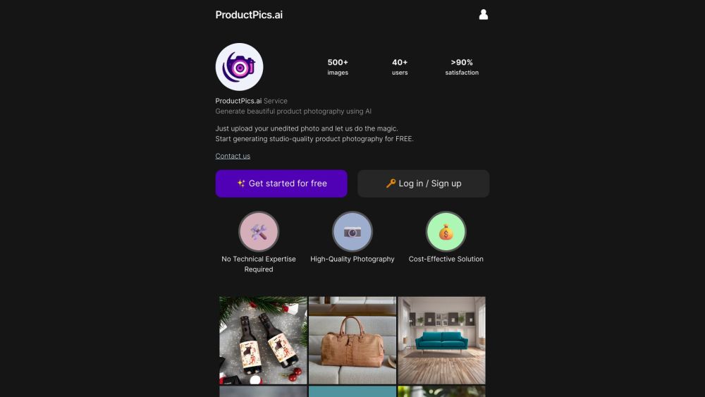 ProductPics.ai: Generate High Quality AI-Generated Product Photography