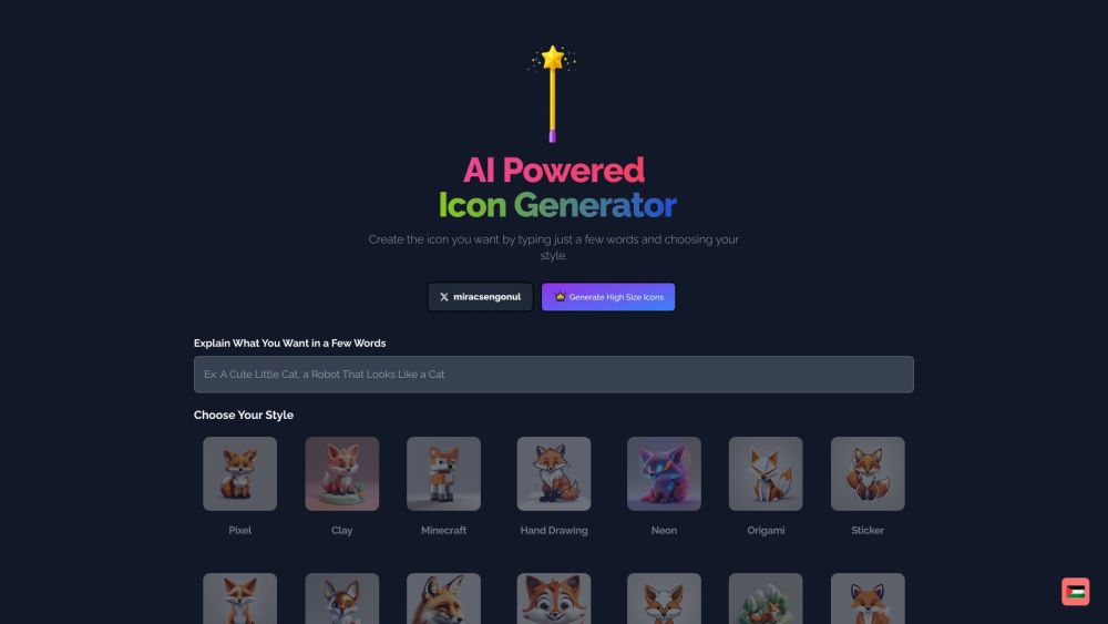 IconAI.Shop: Online AI Tool for Easy, Customized, Professional Icons