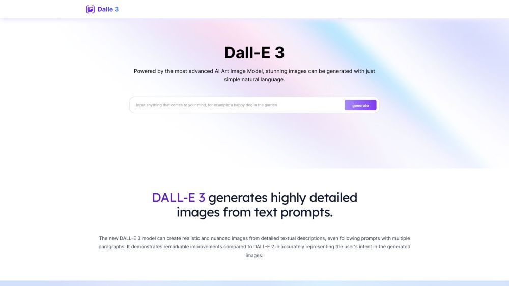 DALL-E 3: Advanced AI Translates Text into Realistic Images