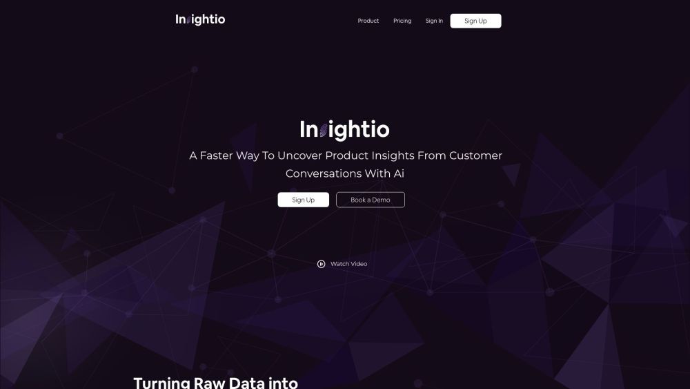 Insightio: AI Tool for Effortless Extraction of User Call Insights