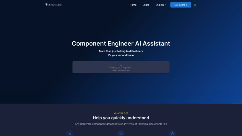 Datasheet.Chat : AI Assistant for Component Engineering Tasks - Component Engineer AI Assistant