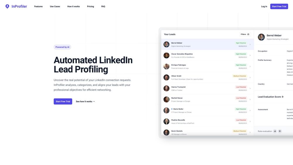 InProfiler: AI Tool Streamlines LinkedIn Networking for Valuable Opportunities