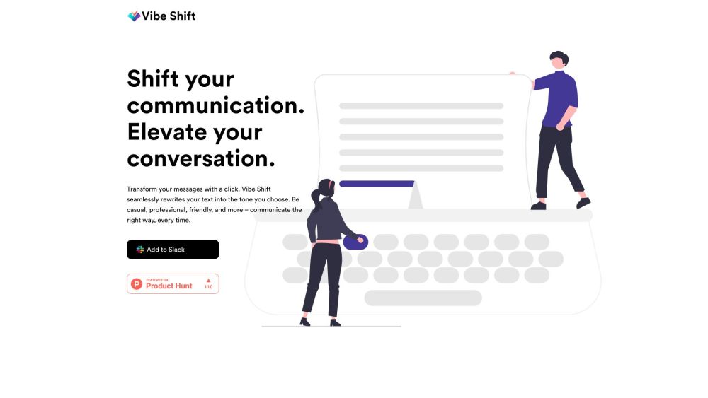 Vibe Shift: Transform Slack Messages' Tone Effortlessly with Ease