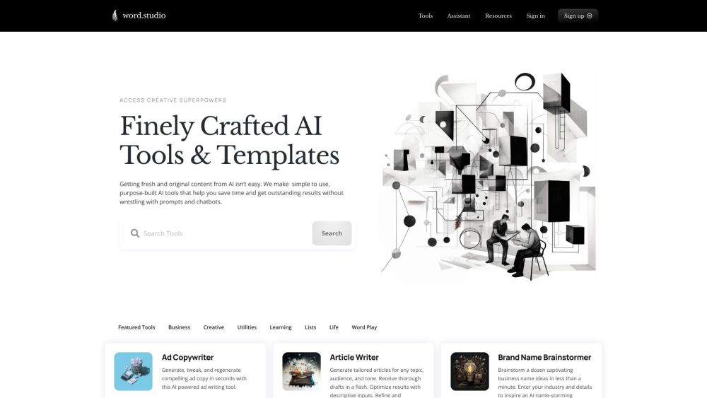 Word.Studio: AI-Powered Writing, Editing & Research Tools