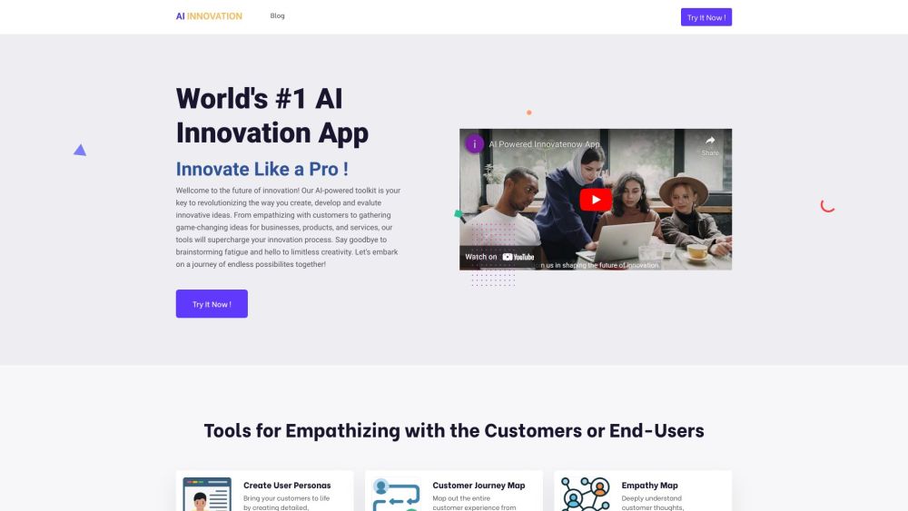 AIINNOVATION: Understand Customers & Innovate with Empathy Toolkit
