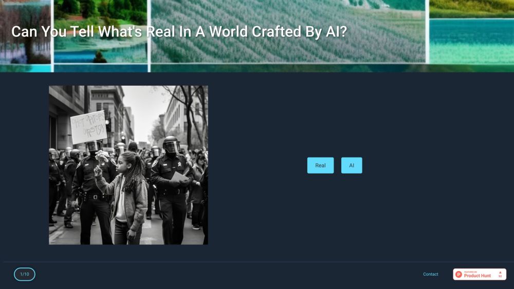 RealorAI: Distinguish Real and AI-Made Images Tool for Team Collaboration