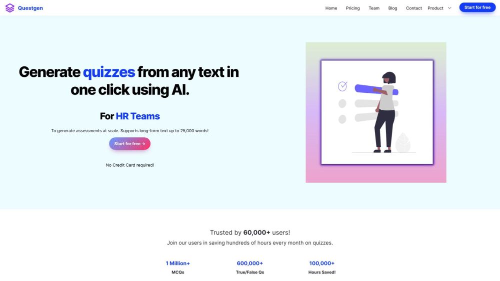 Questgen: AI Quiz Generator for MCQs, Higher-Order, Bloom's