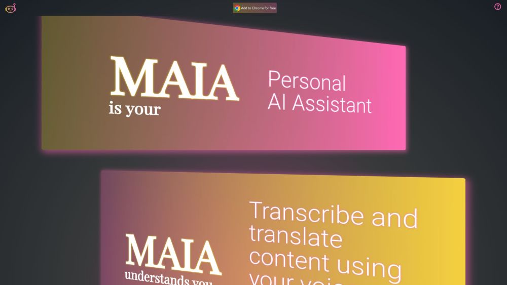 MAIA: Ultimate AI Sidekick for Voice Transcription & Translation