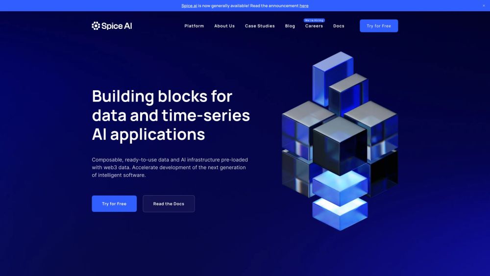 Spice.ai: Web3 Data AI Infrastructure for Smart, Fast Software Development