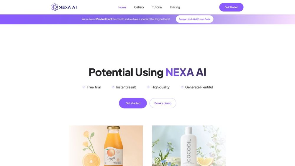 Nexa AI: High Quality AI-Generated Product Image Creation Tool