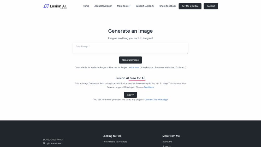 Lusion AI : Free, Powerful AI Image Generator for Creative Use