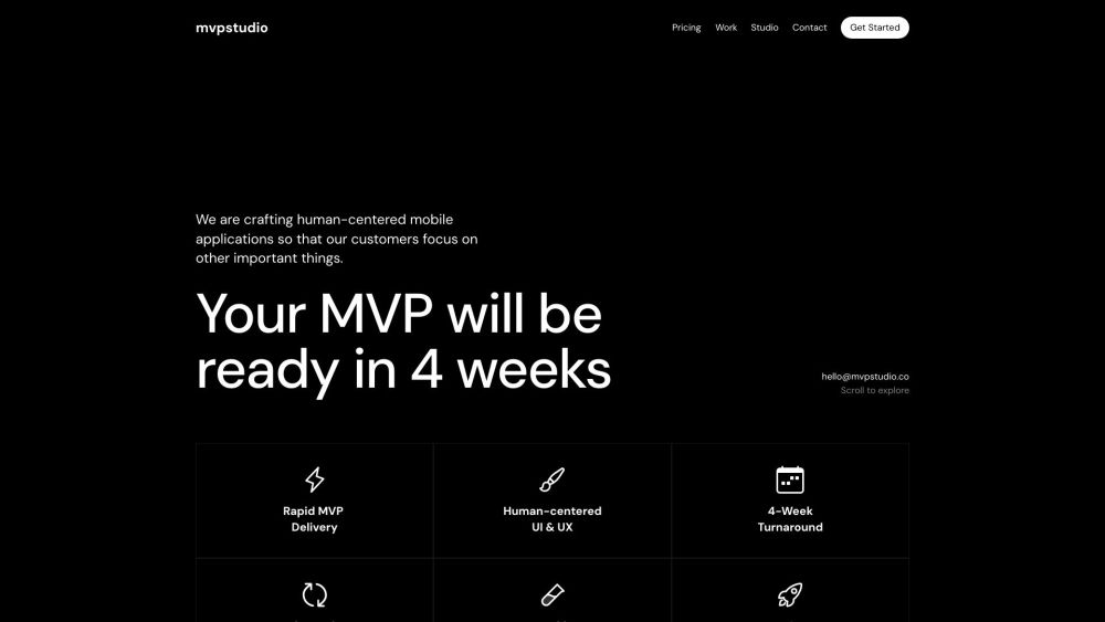 MVP Studio: Human-Centered Mobile Application Development Experts