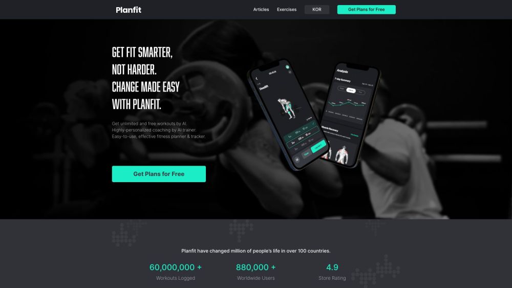 Planfit: AI Personalized Workouts & Real-Time Coaching for Beginners