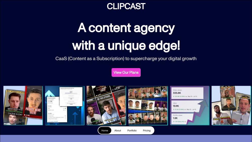 ClipCast: Streamlined Content Creation, Boosting Growth