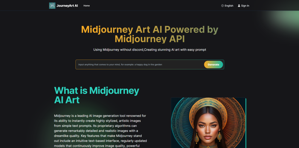 Midjourney Art AI: Generate Detailed Images & Styles via Text