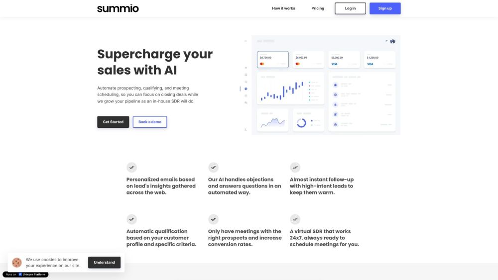 Summio: AI Sales Automation - Prospecting, Qualifying & Scheduling