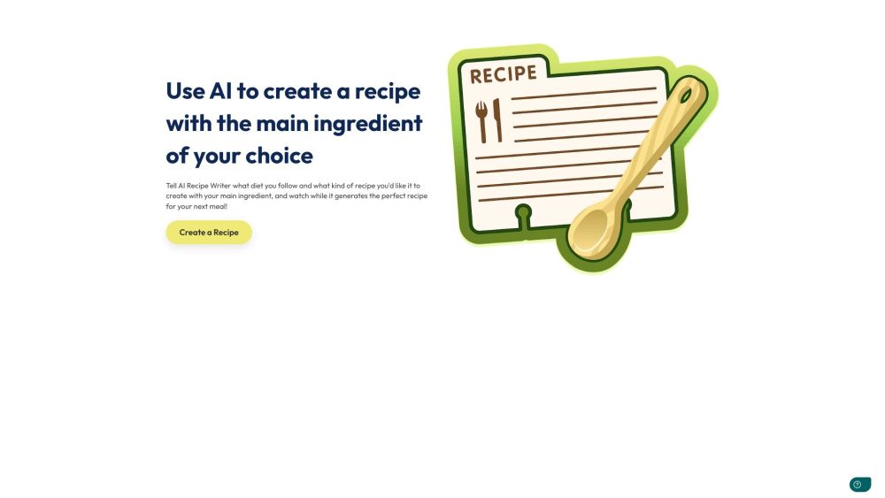 AI Recipe Writer: Unique Recipes with Your Favorite Ingredients