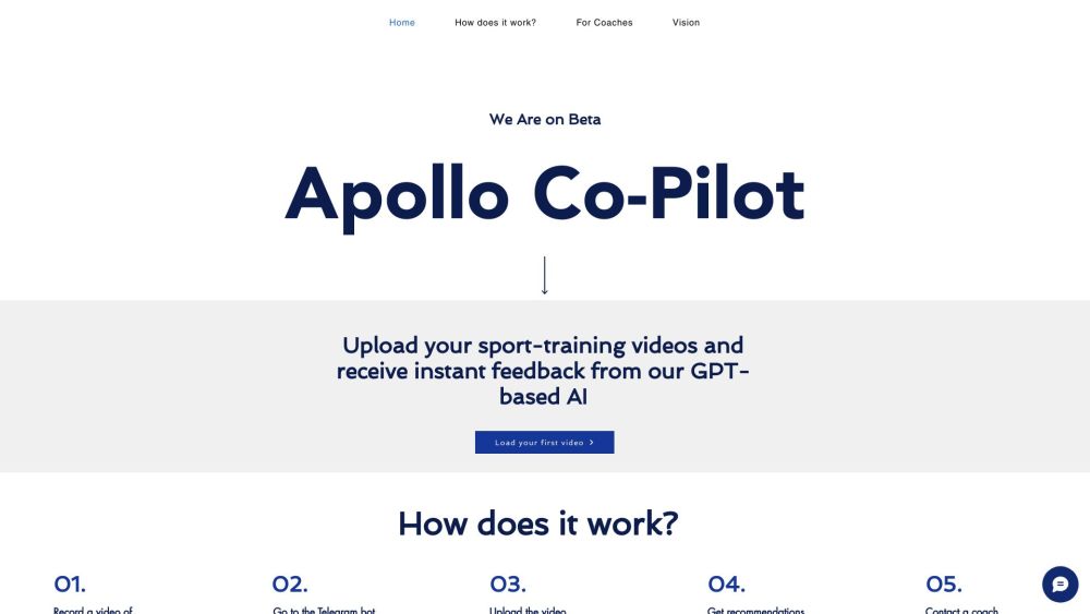 Apollo Co-Pilot: AI Video Analysis for Sports Training & Feedback