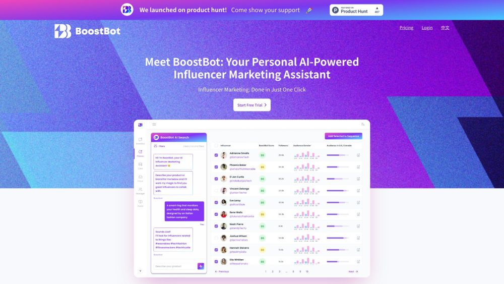 BoostBot: AI-Powered Influencer Search & Outreach for Social Media