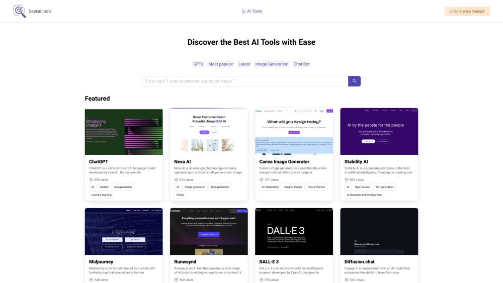 Seekai.tools : Advanced AI Search, Precise Needs, Unique Algorithm