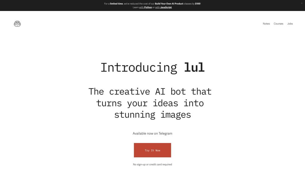 Lul: Creative AI Bot That Transforms Ideas Into Beautiful Images