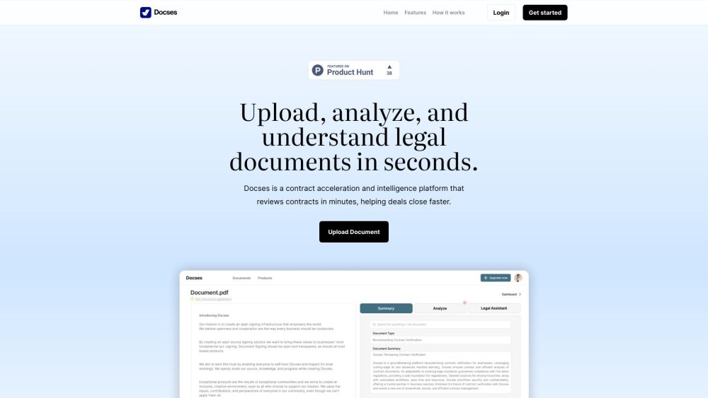 Docses: Simplifying Legal Jargon with AI Assistance Tools