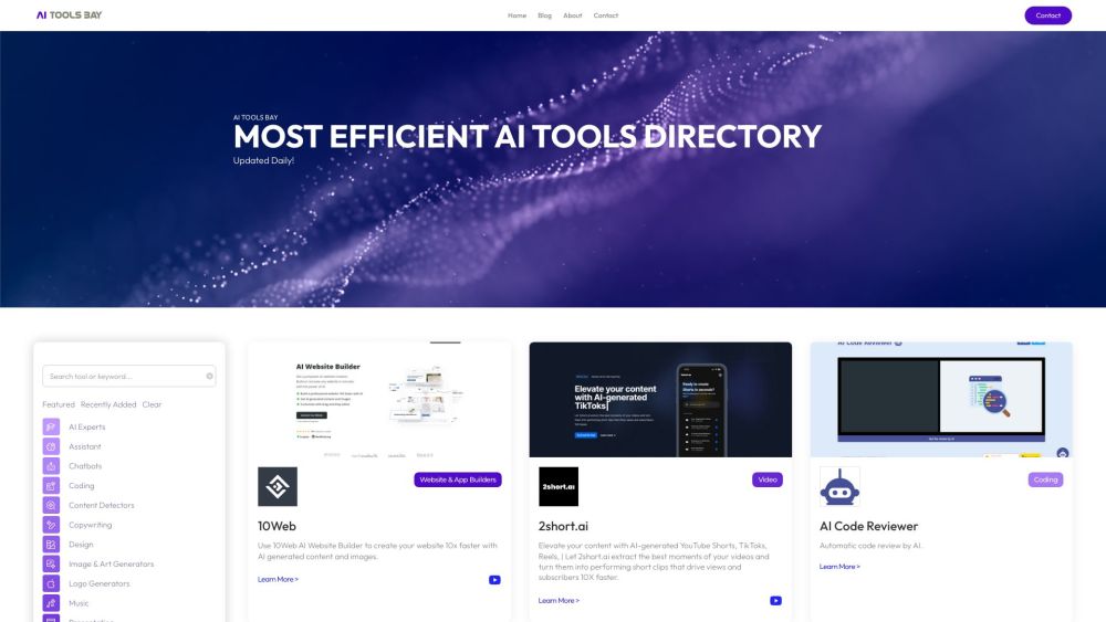 AI Tools Bay: Efficient, User-Friendly AI Tools Directory