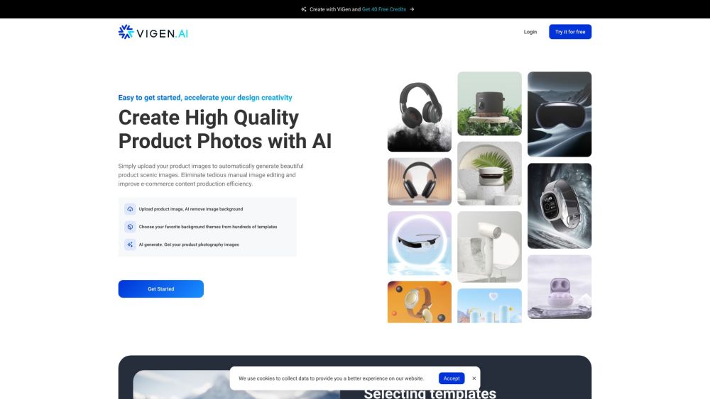 ViGen: AI Photographer Boosts Creativity & Business Photography Fast