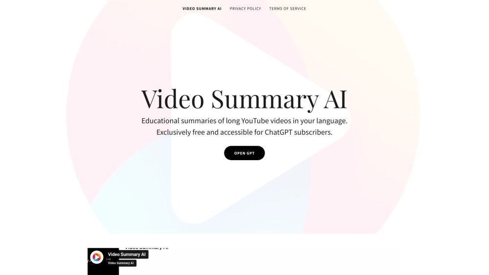 Video Summary AI: Translate Educational YouTube Summaries in Your Language