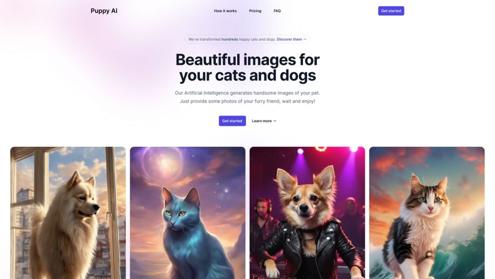 Puppy AI: Fun Pet Image Generation With Advanced AI