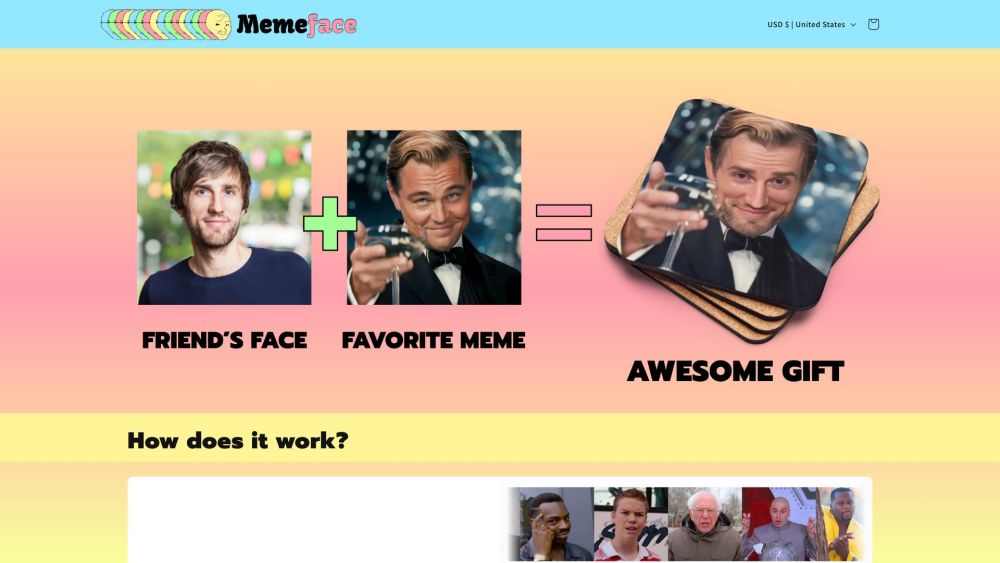 Memeface.me: Transform Friends into Hilarious Meme Gifts - Perfect Presents