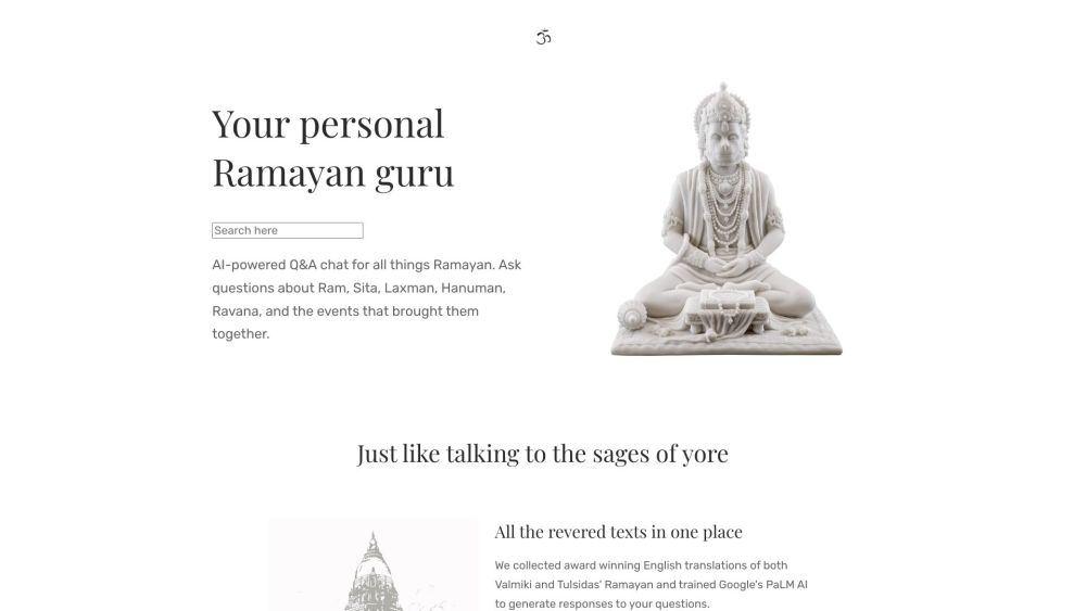 Generative AI Chat: Ramayana English Translation : AI Insights