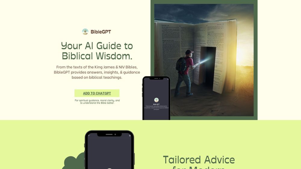 Bible GPT: Your AI Guide for Comprehensive Biblical Wisdom : Key Features