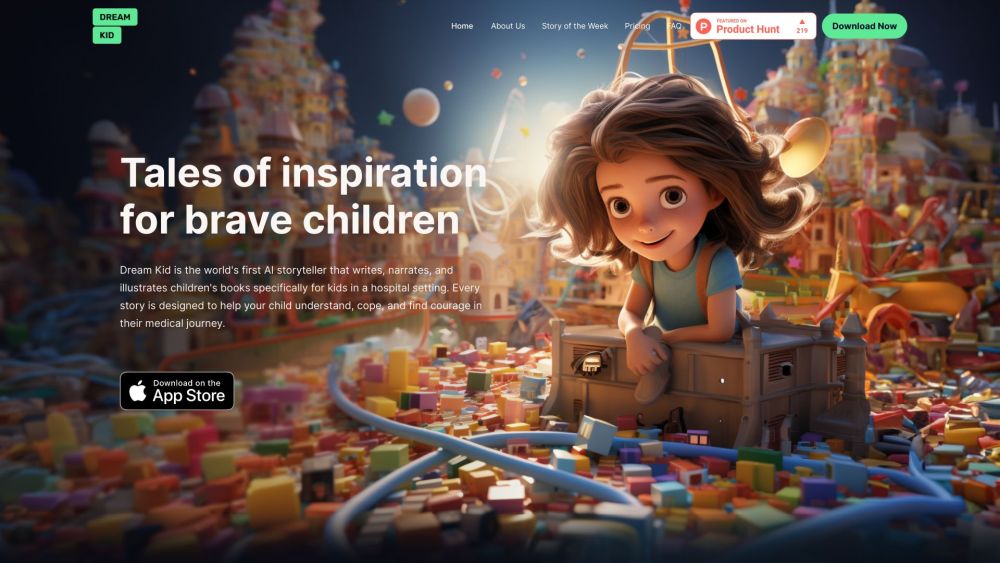 Dream Kid: AI Storyteller - Narrates, Illustrates Books for Hospitalized Kids